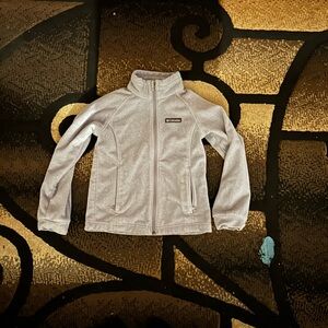 Columbia Kids' Light Gray Fleece Jacket